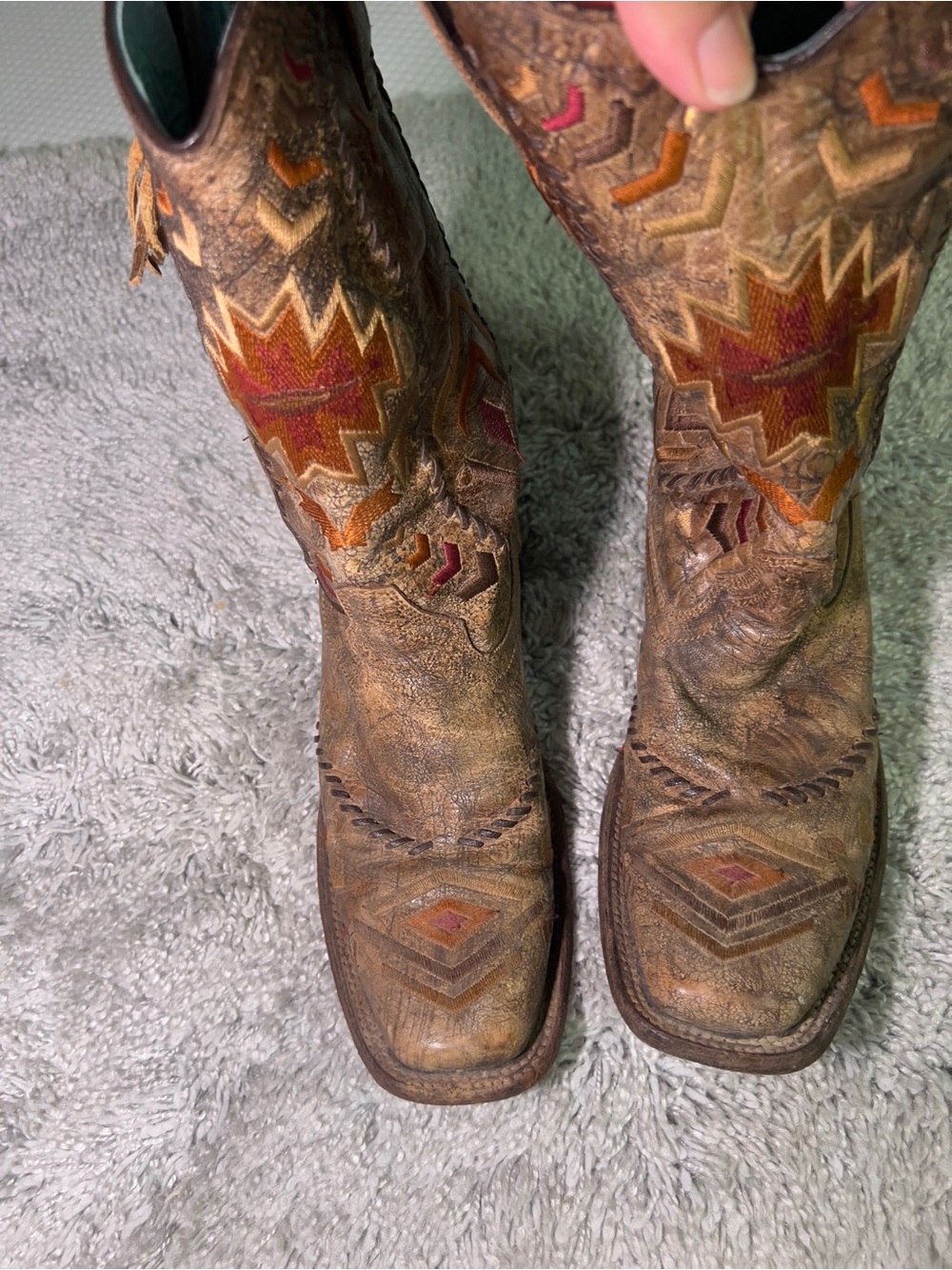 Corral Women’s Aztec Embroidered Western Boots